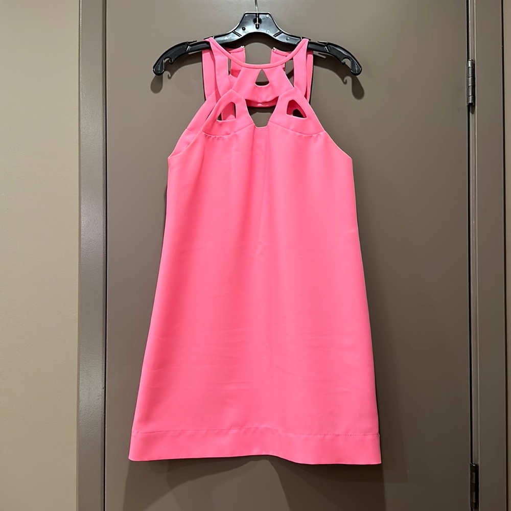 DVF pink dress size 4